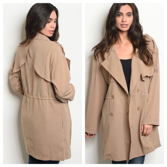 Jackets & Blazers - Arrived Trench Coat